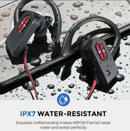 Audifonos bluetooth deportivos Mpow Flow Resistentes al agua IPX7