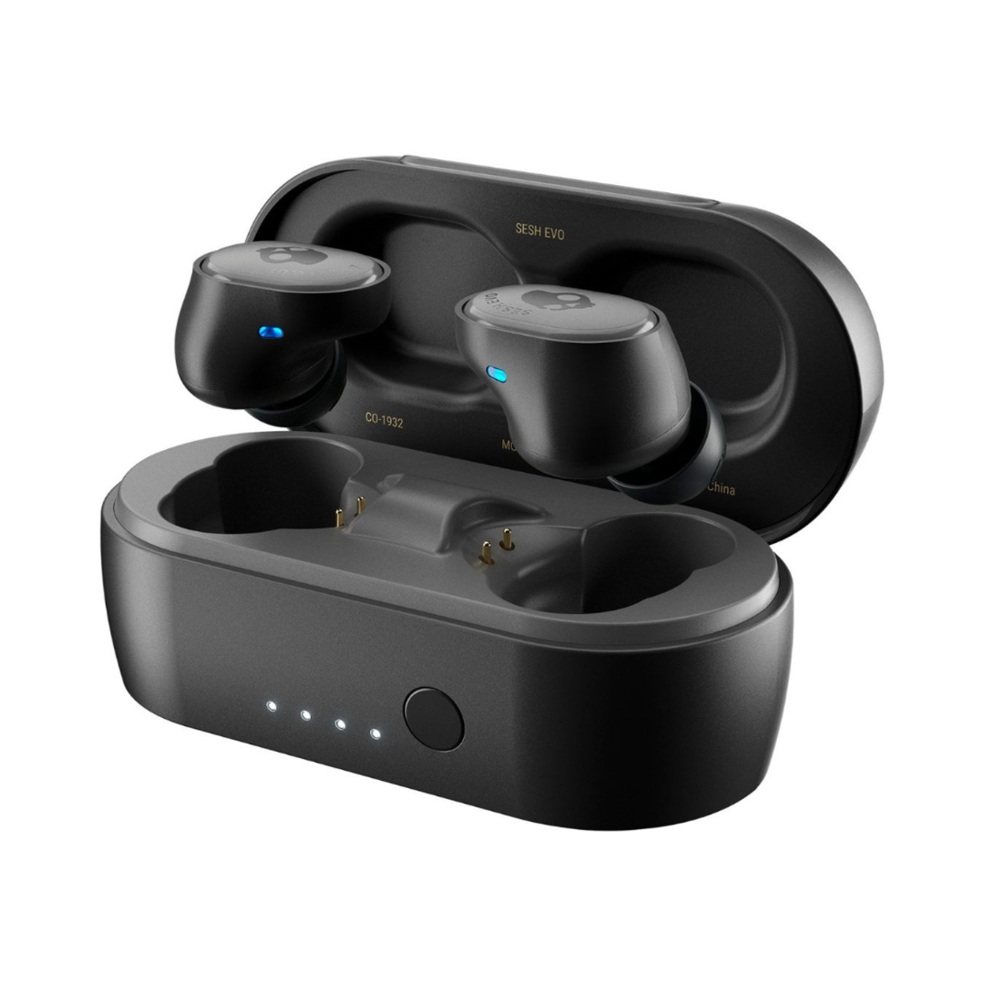 Audifonos bluetooth SKULLCANDY SESH EVO True Wireless carga inalámbrica 24 hrs IP55 resistente al agua