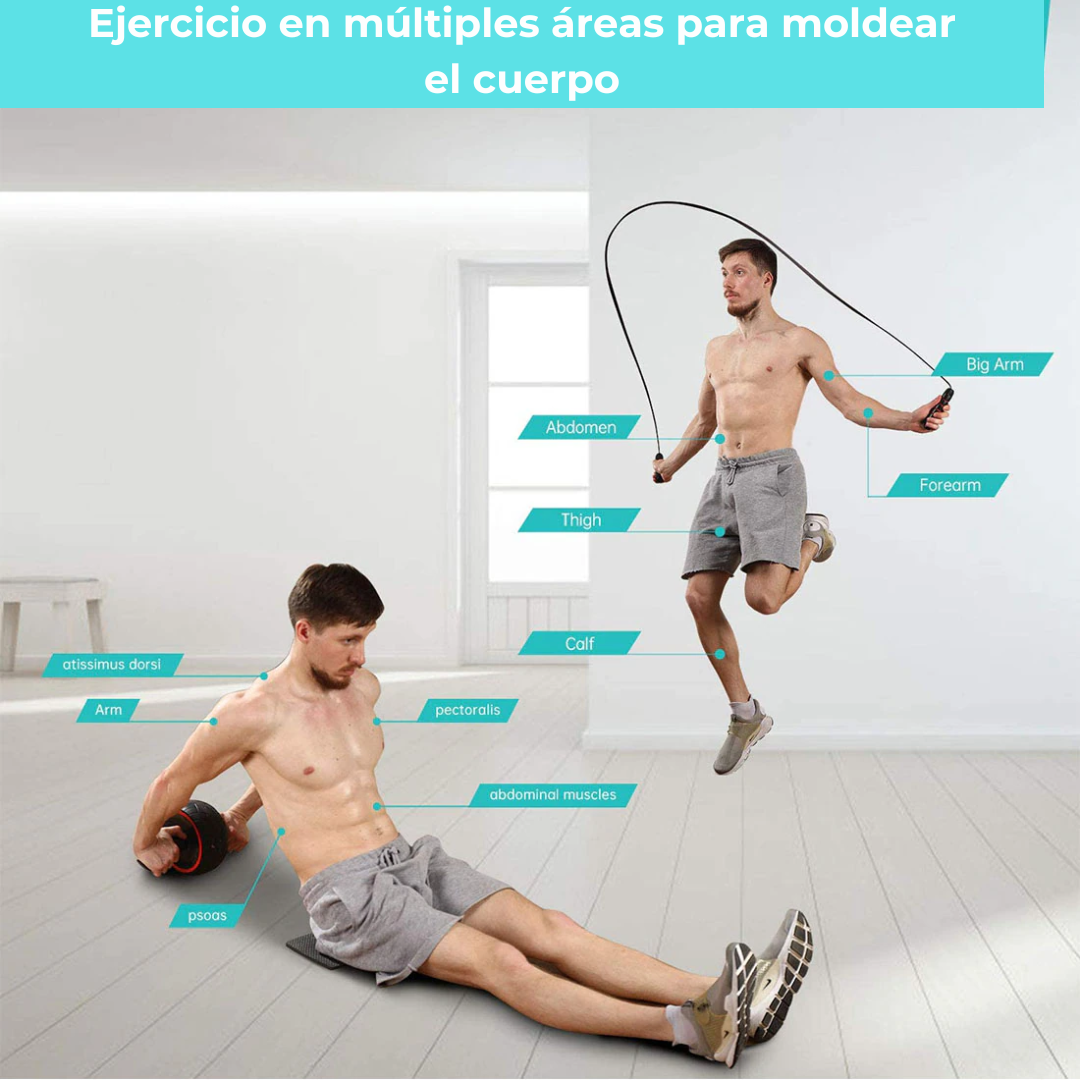 Lazo para saltar POWER GYM guaya ejercicio quema grasa reto fit