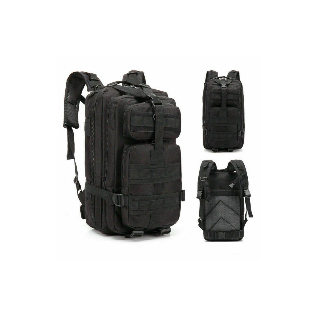 Morral tactico EDC maleta tipo swat color negro