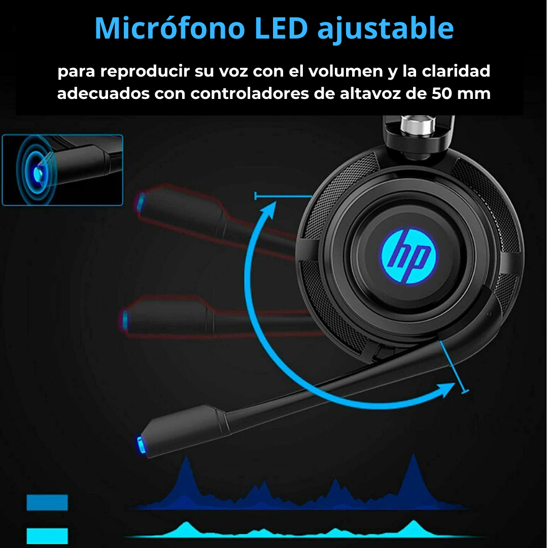 Audífonos gamer HEWLET PACKARD - HP H200