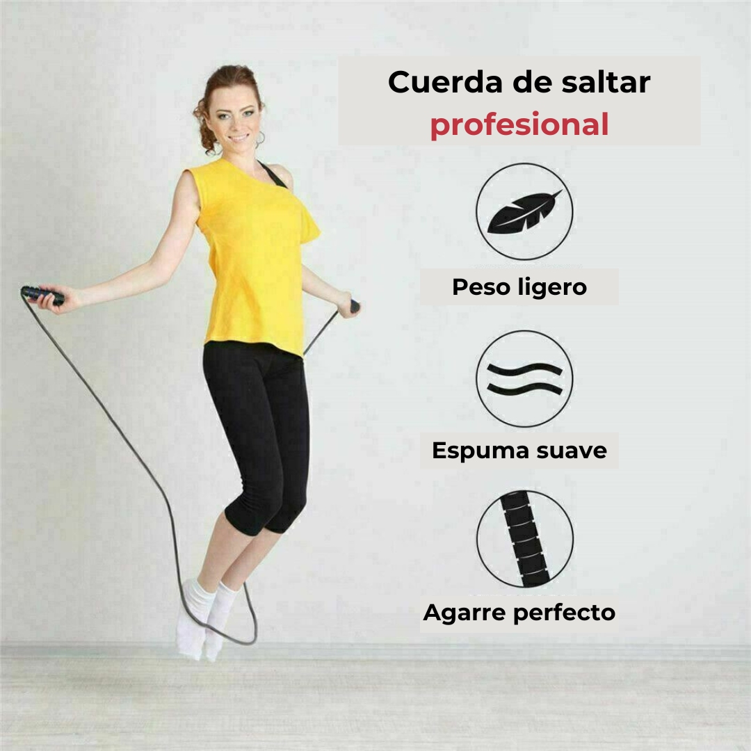 Lazo para saltar POWER GYM guaya ejercicio quema grasa reto fit